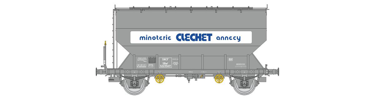 REE Modeles WB-888 SNCF MCA Getreidewagen Ep.3