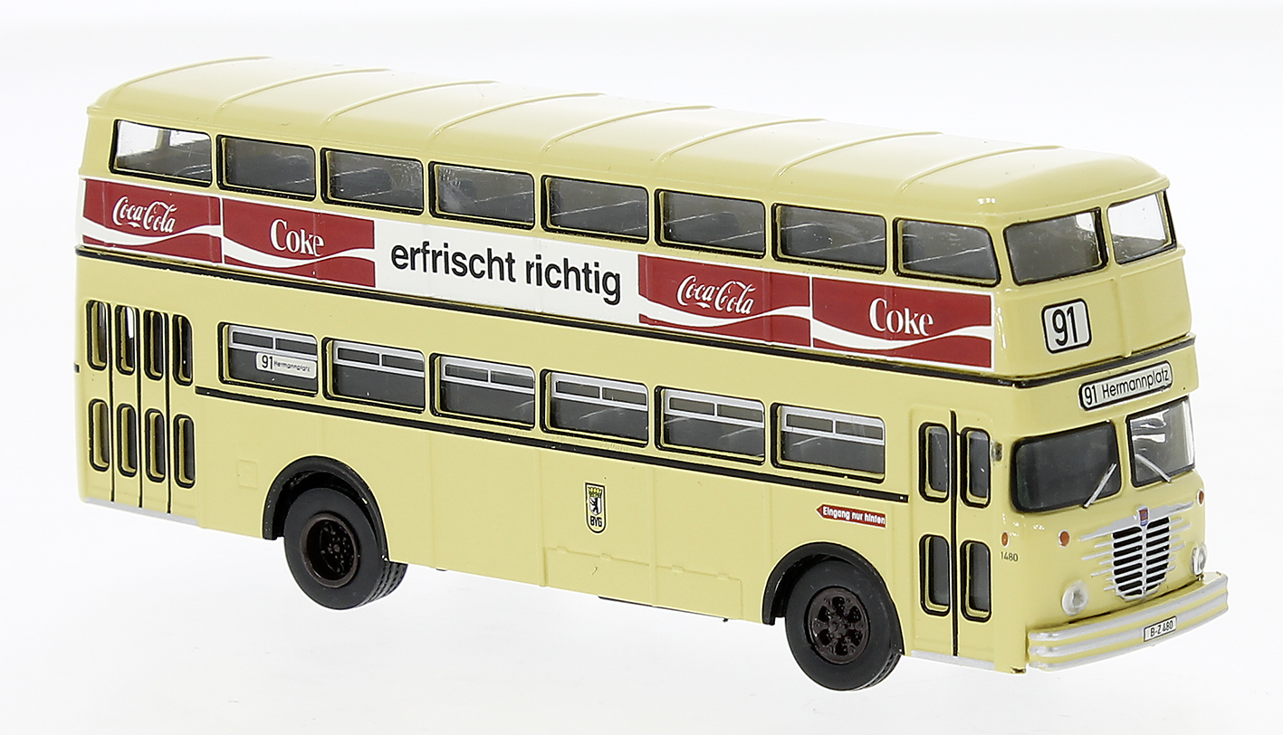 61260 Büssing D2U Doppeldecker BVG/Cola