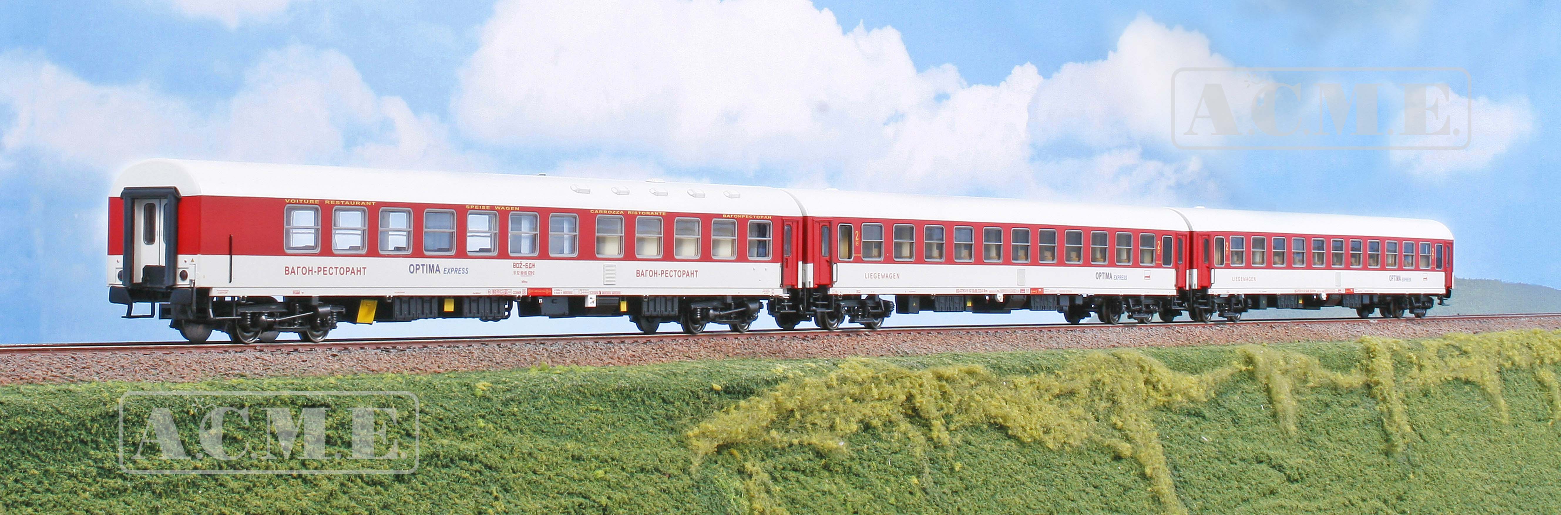 ACME 55344 Optima Express Personenwagen-Set Ep.5