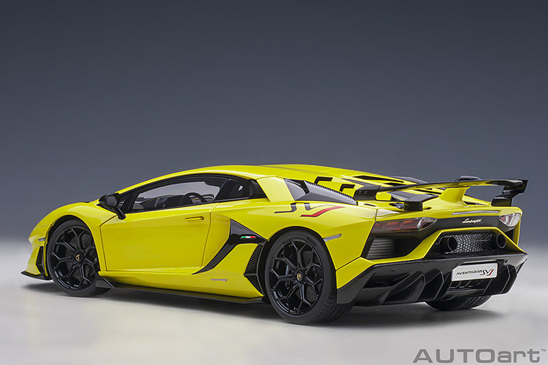 AUTOart 79175 Lamborghini Aventador SVJ gelb