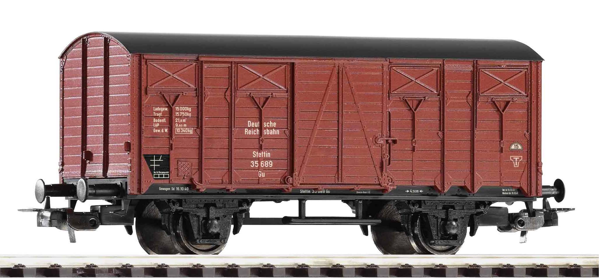 Piko 27708 DRG ged. Güterwagen Gu Ep.2
