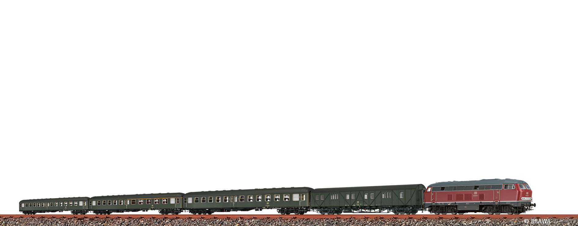 50828 DB Reisezug-Set E1642 5-tlg Ep.4