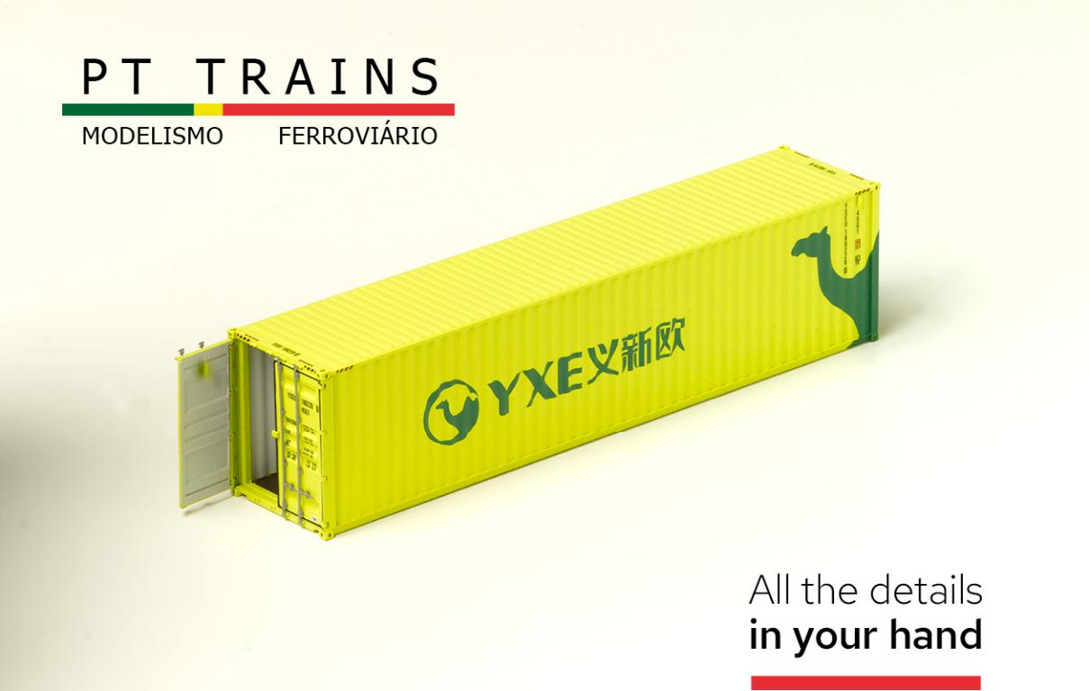 PT840402.3 Container 40´HC YIXINOU (YXEU1802286)