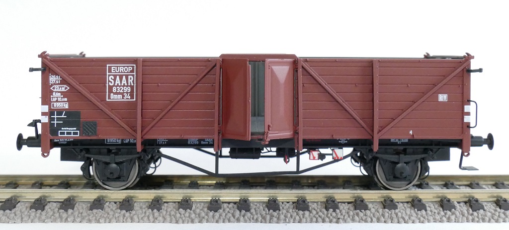 Exact-train 20336 SAAR offener Güterwagen Klagenfurt Ep.3
