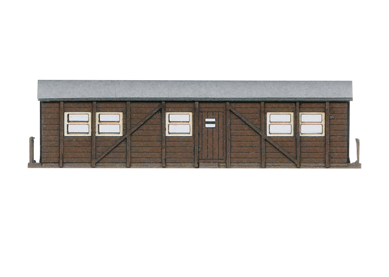 89012 Bausatz Güterwagen MCI-43 abgestellt