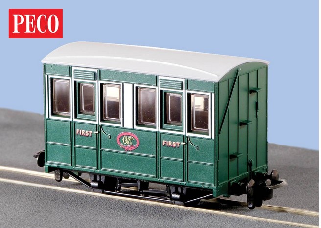 GR-505 4-Rad-Wagen mit Puffern Talyllyn