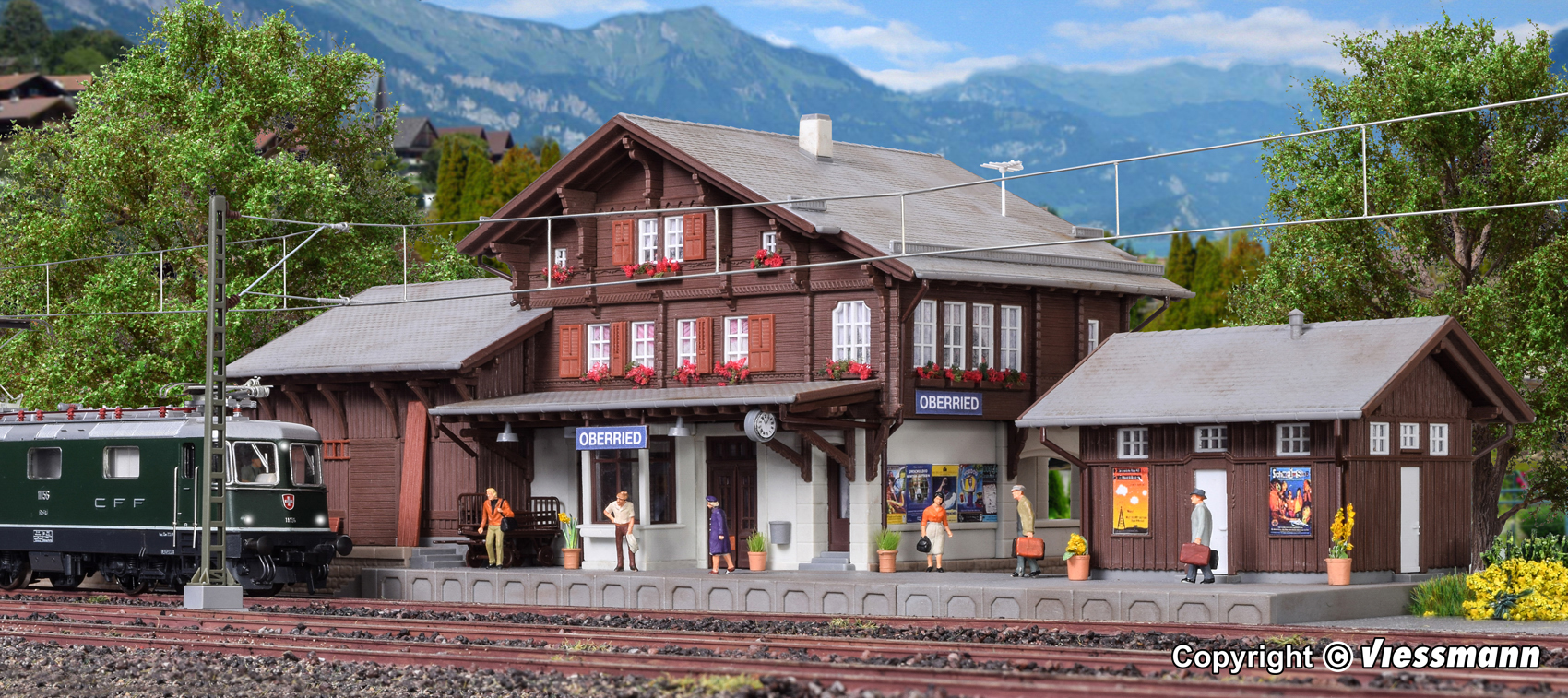 Kibri 39370 Bahnhof Oberried CH