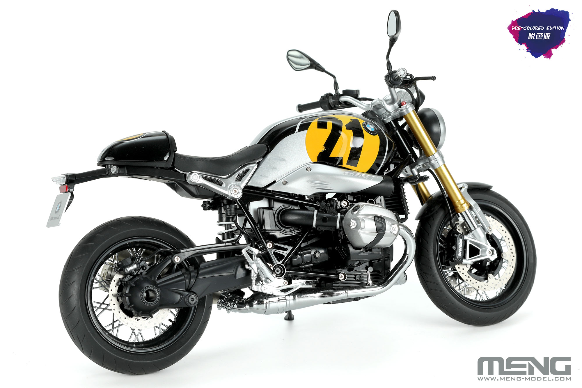 MENG MT-003u BMW R nine T - Option 719 Black Storm