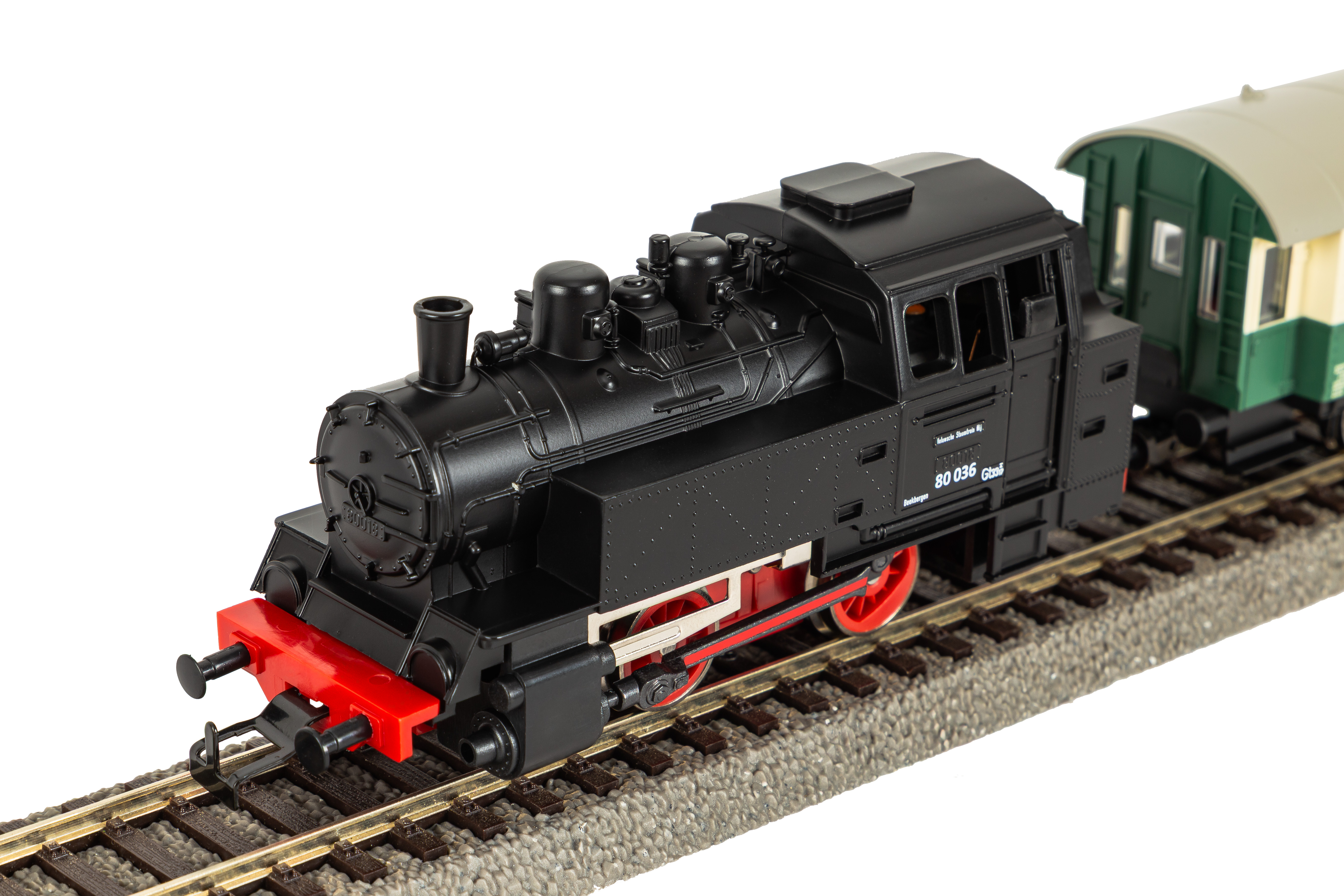 Piko 57035 S-Set Dampflok BR 80 VSM + zwei Personen
