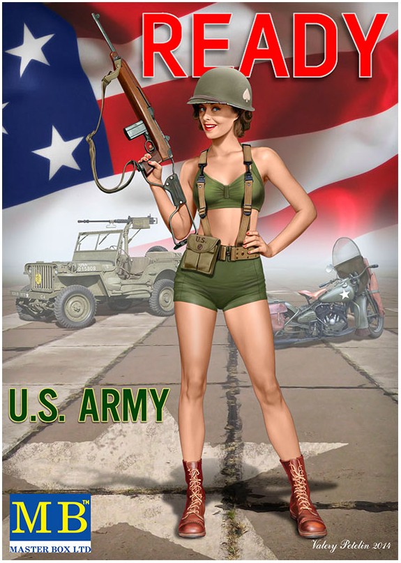 MB24003 Pin-up series, Kit No. 3 Alice