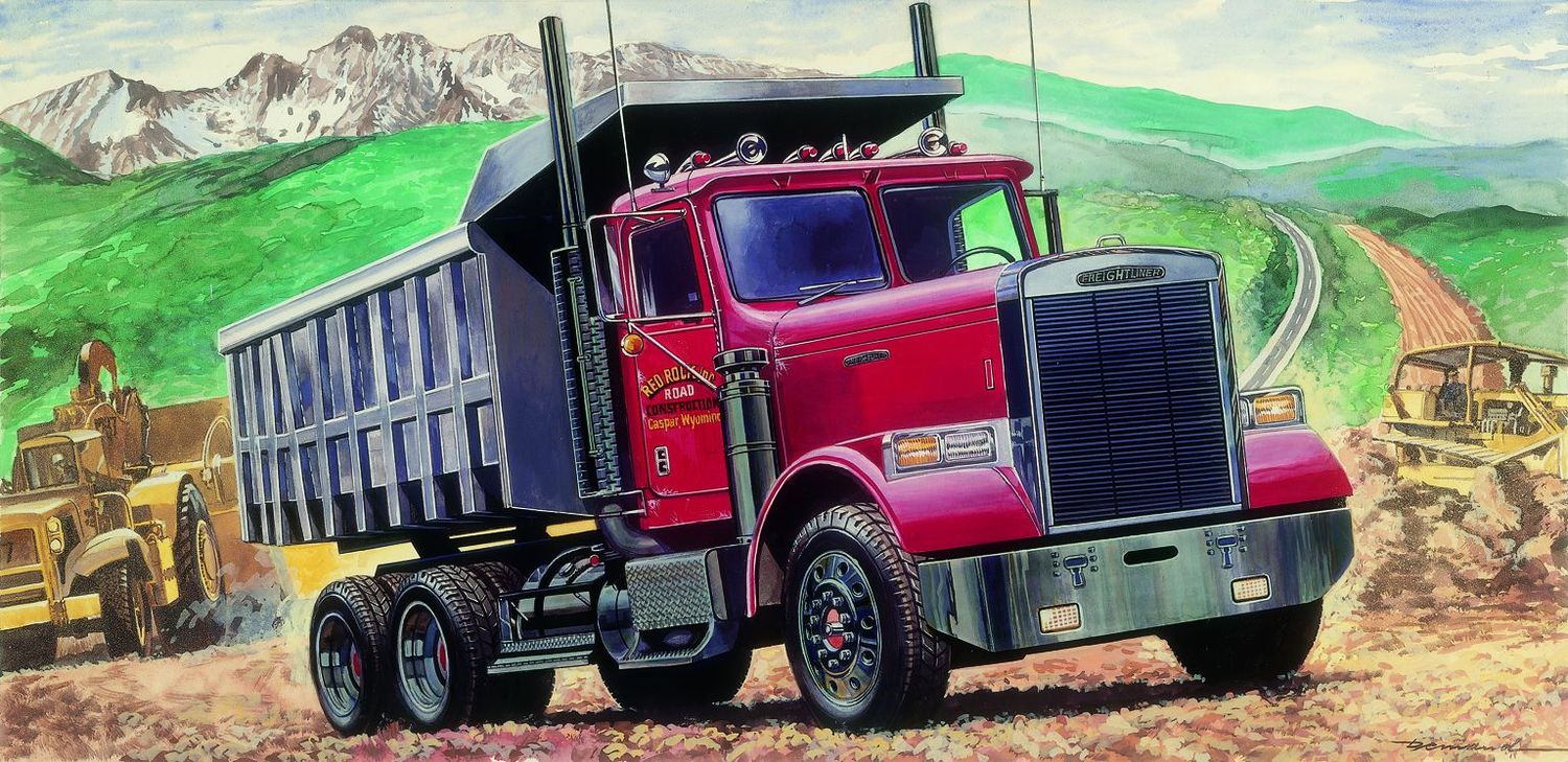 Italeri 3783 Freightliner Truck Kipper