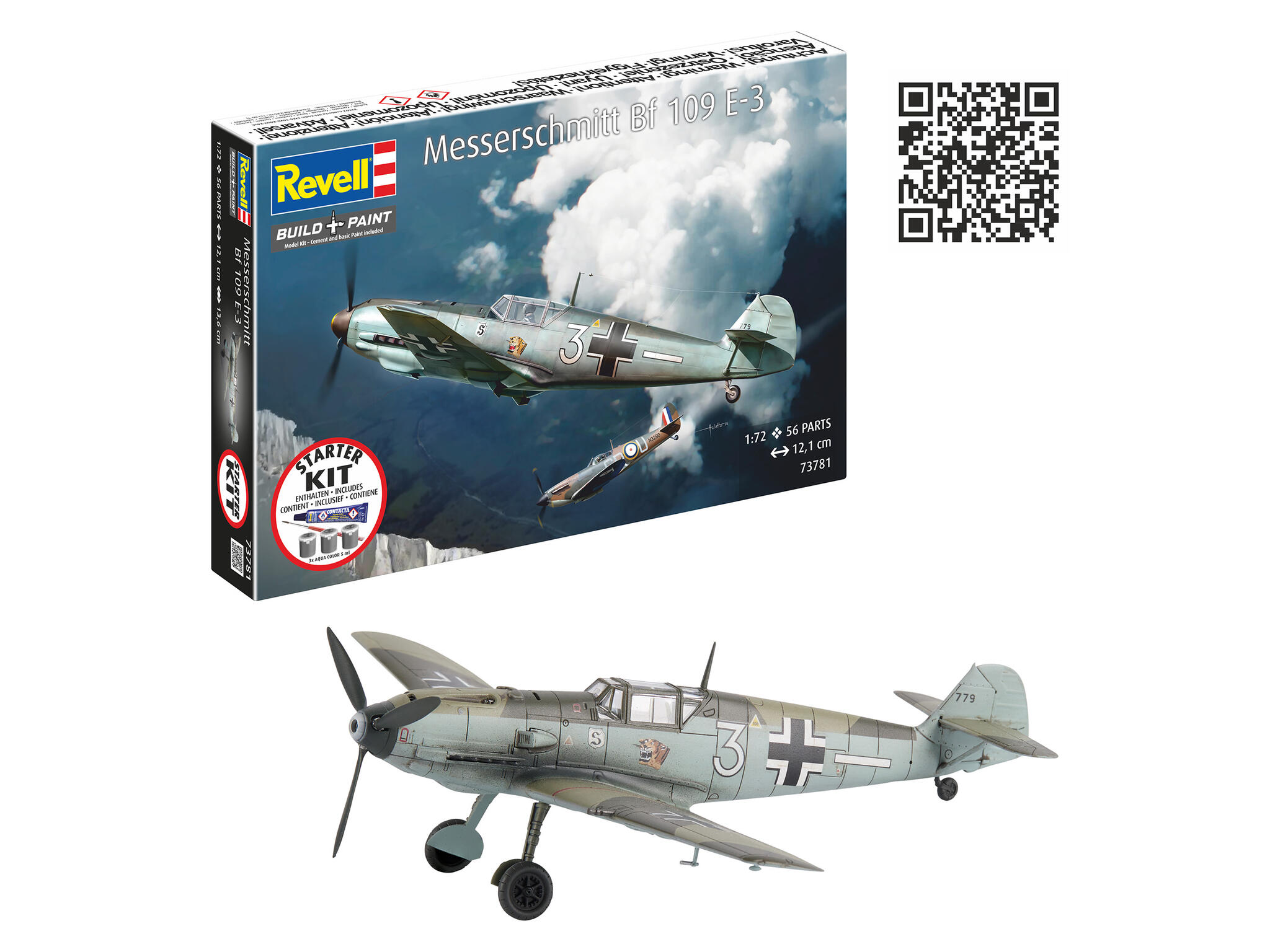 Revell 73781 StarterSet: Messerschmitt Bf1