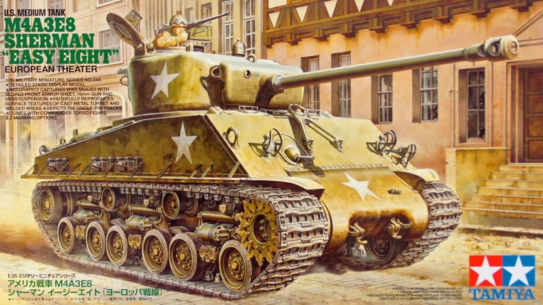 35346 US M4A3E8 Sherman Easy Eight Euro