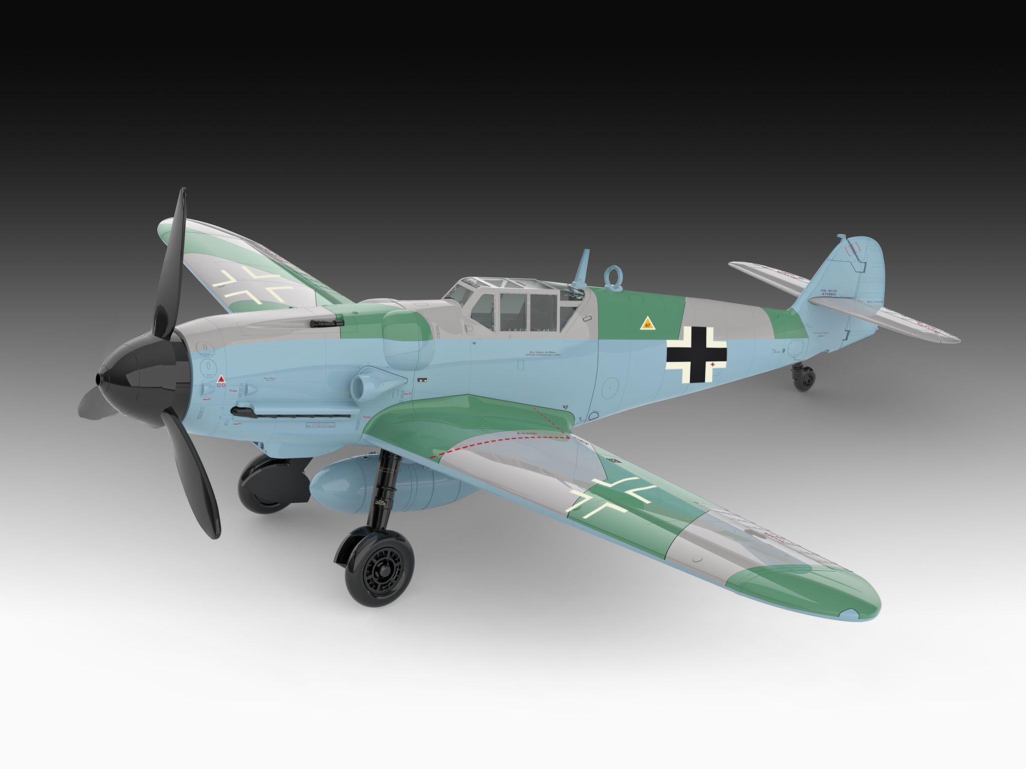 Revell 03653 easyClick: Messerschmitt Bf109G-6