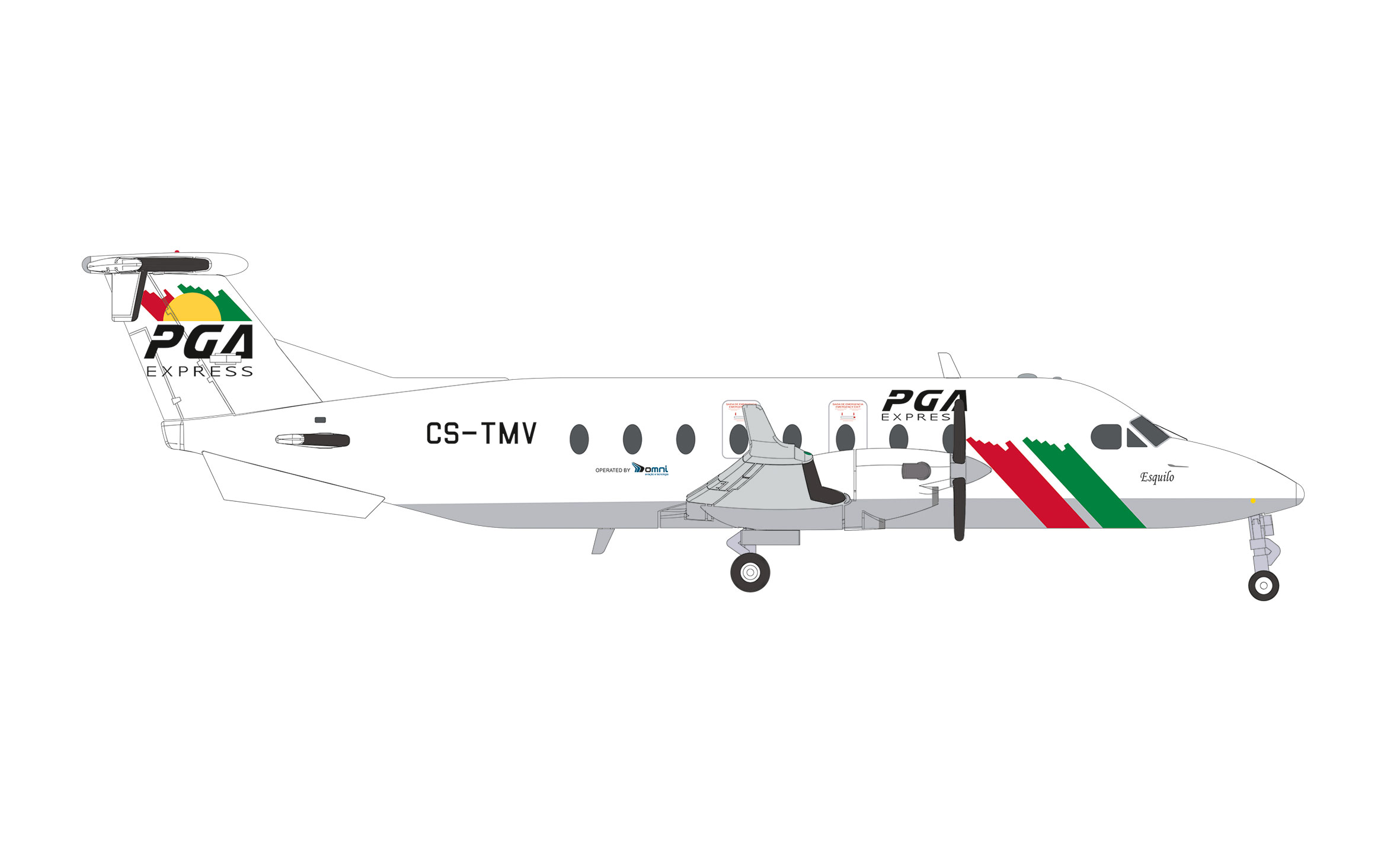 574266 Beechcraft 1900D PGA Express