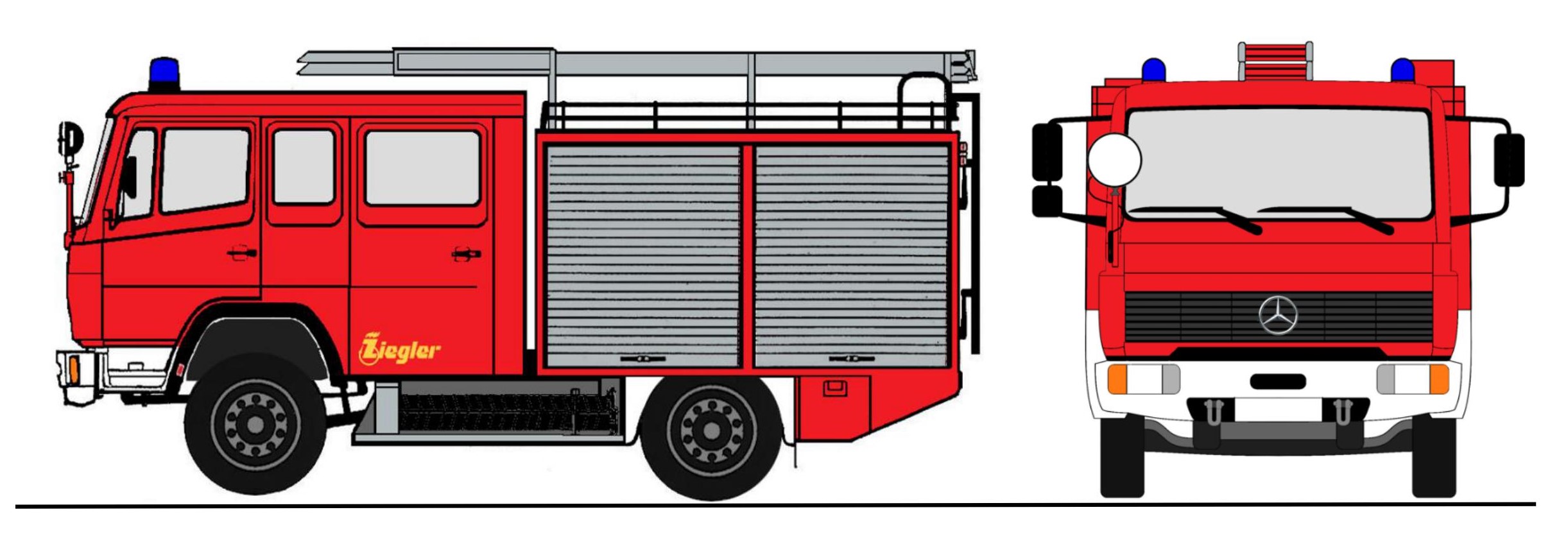 4070 MB 917 AF/Ziegler neutrale Ausführung