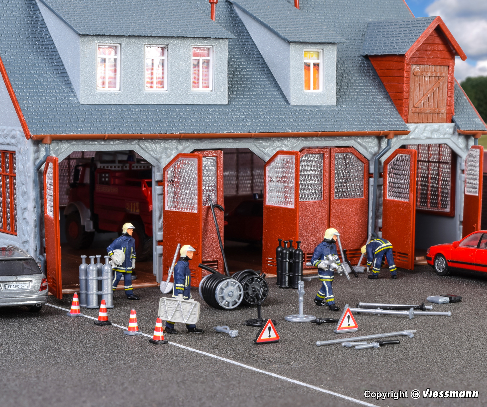 45746 Deko-Set Feuerwehr