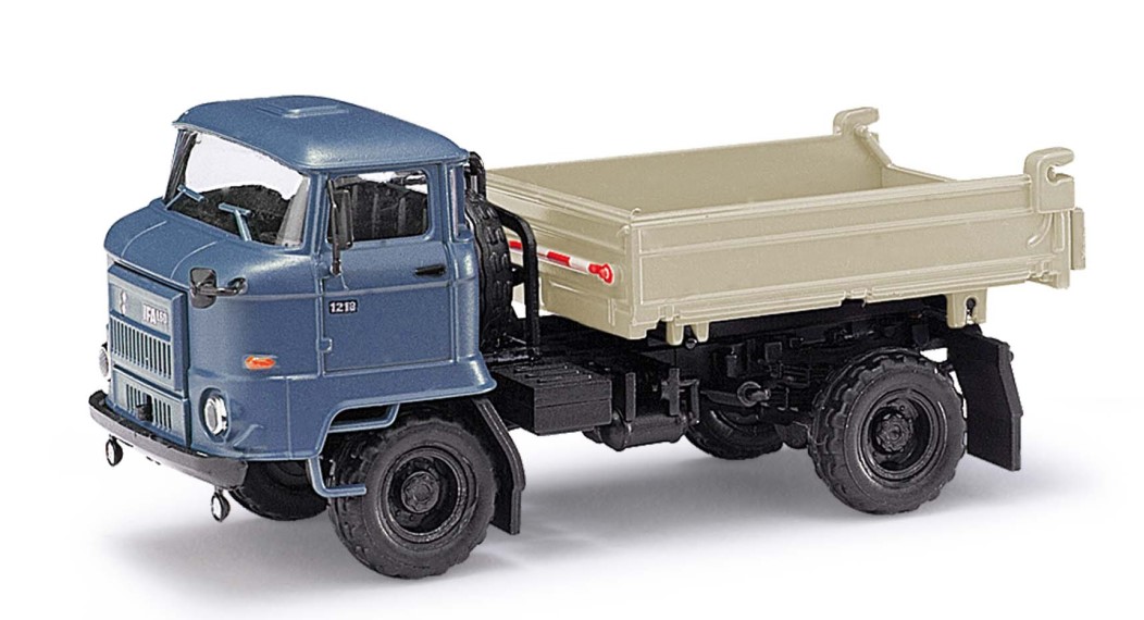95559 IFA L60 DSK Dreiseitenkipper Graublau