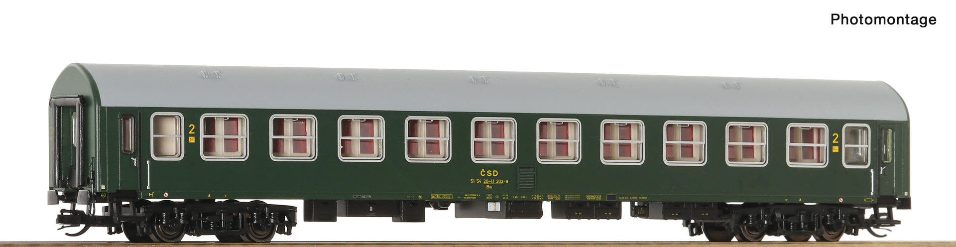 6280040 CSD Reisezugwagen Y/B-70 Ba 2.Kl. Ep.4