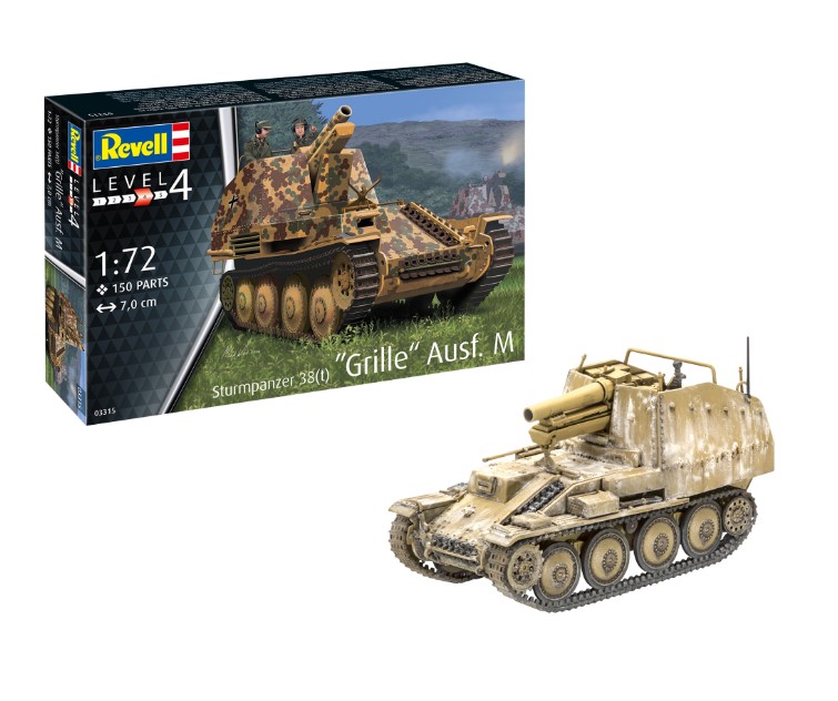 03315 Sturmpanzer 38(t) Grille Ausf. M