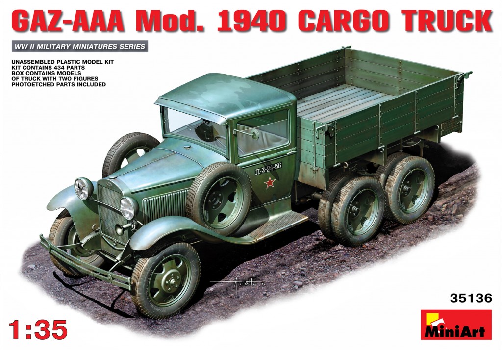 35136 GAZ AAA Mod.1940 Cargo Truck