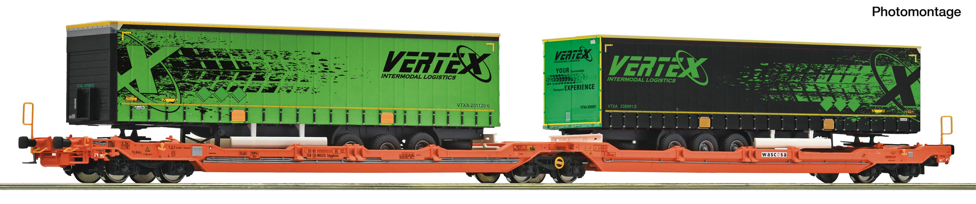 6600487 Wascosa Doppel-Taschenwagen T3000e Ep.6