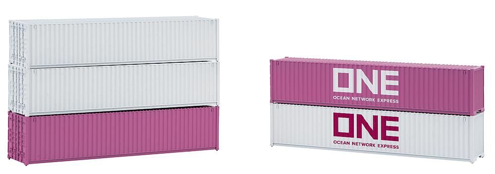 182152 40' Container ONE, 5er-Set