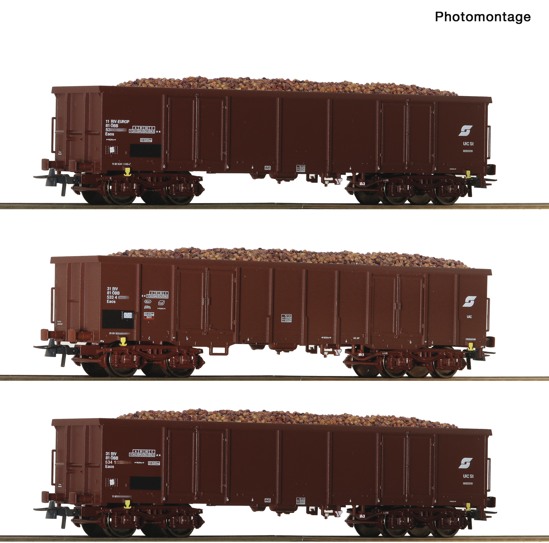 6600437 ÖBB Rübenzug-Set 3-tlg. Ep.4/5