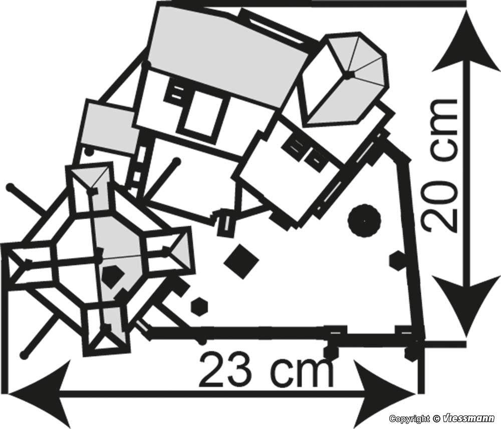 Kibri 39001 Schloß Grafeneck