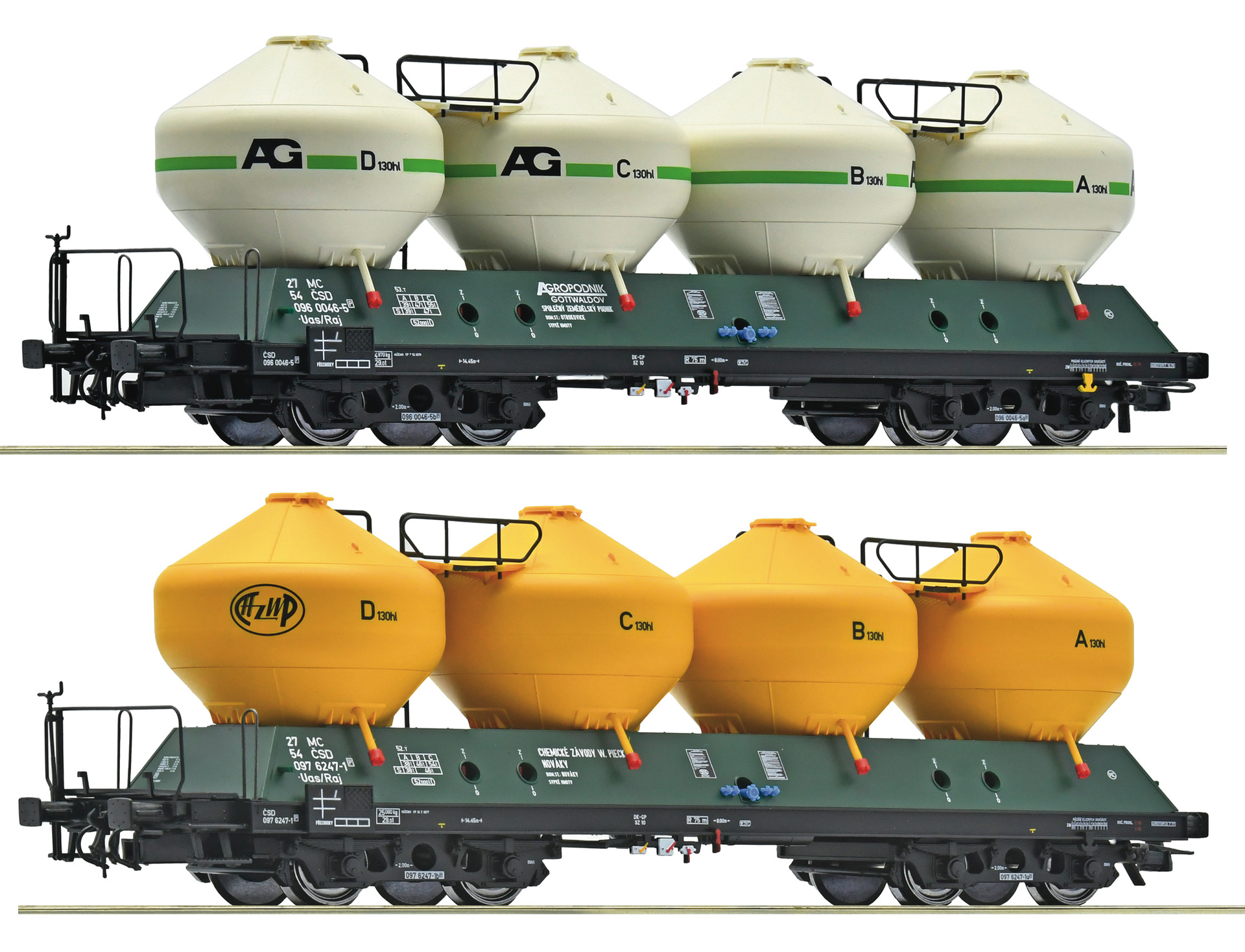 6600236 CSD Silowagen Uacs451.1 Set 2tlg. Ep.4