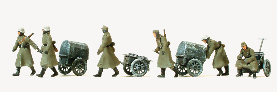 16592 Infanterie gehend. Winteruniform.