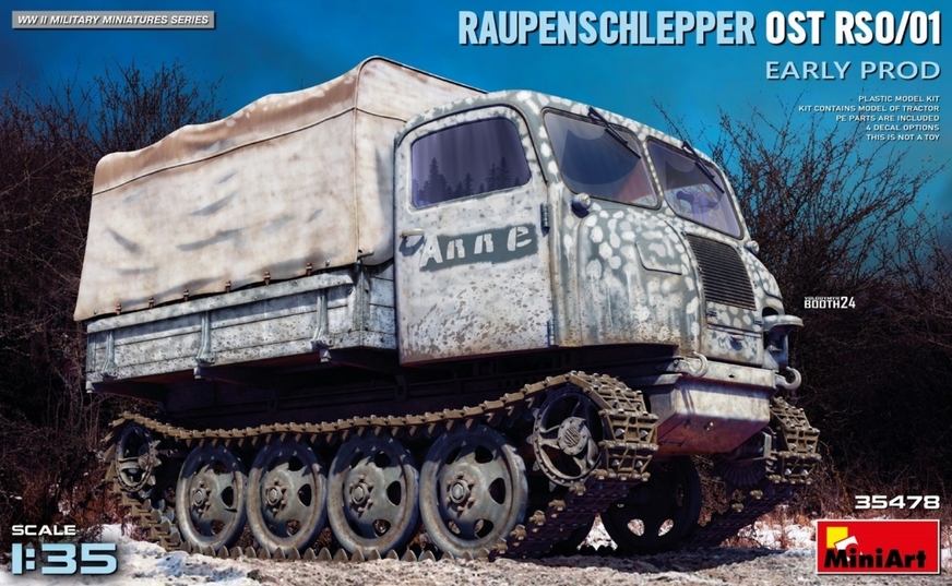 35478 Raupenschlepper Ost RSO/01 Early Prod.