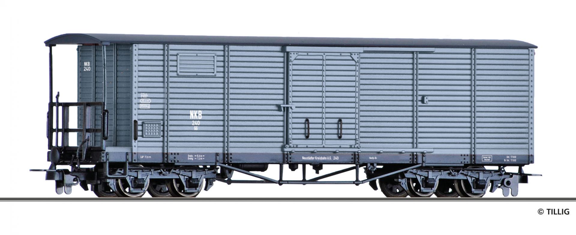 05944 NKB gedeckter Güterwagen GG Ep.3