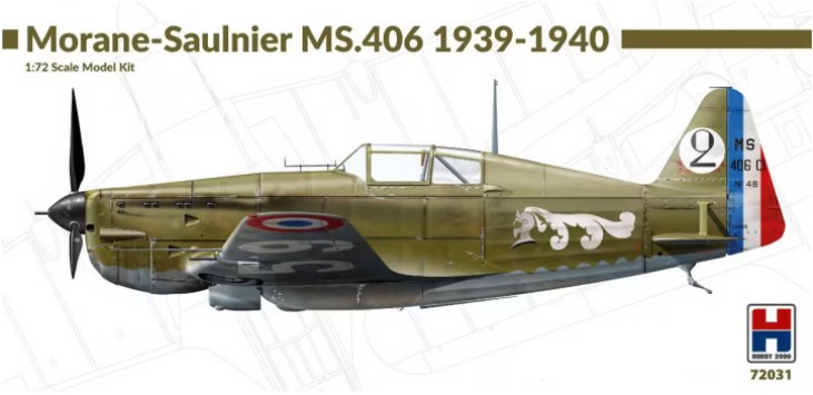 72031 Morane-Saulnier MS.406 1939-40