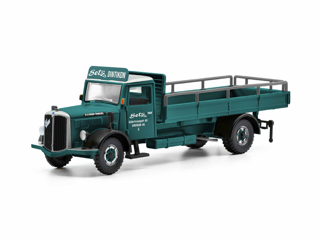 85.002368 Saurer S4C Pritschen-LKW Setz Gütertrans