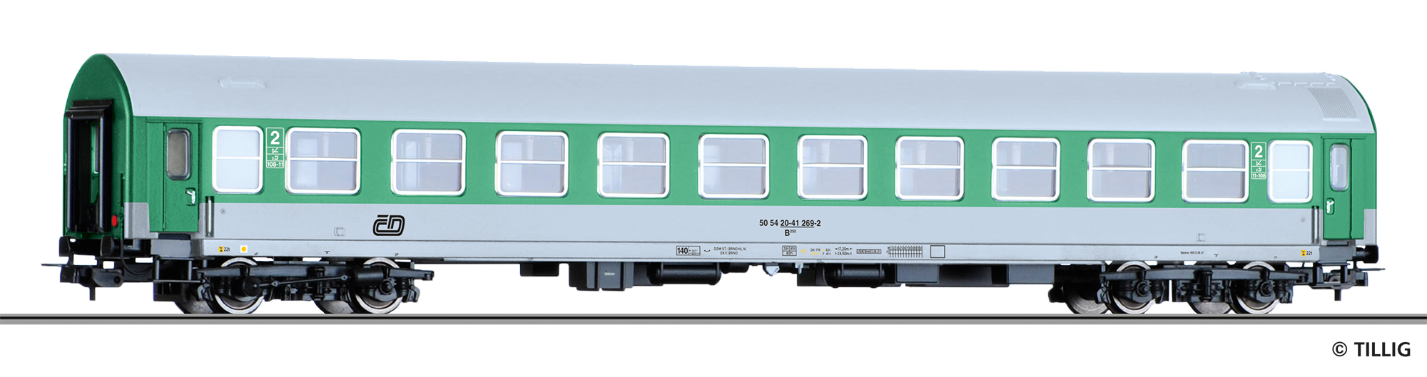 74958 CD Reisezugwagen Y B250 2. Kl. Ep.5