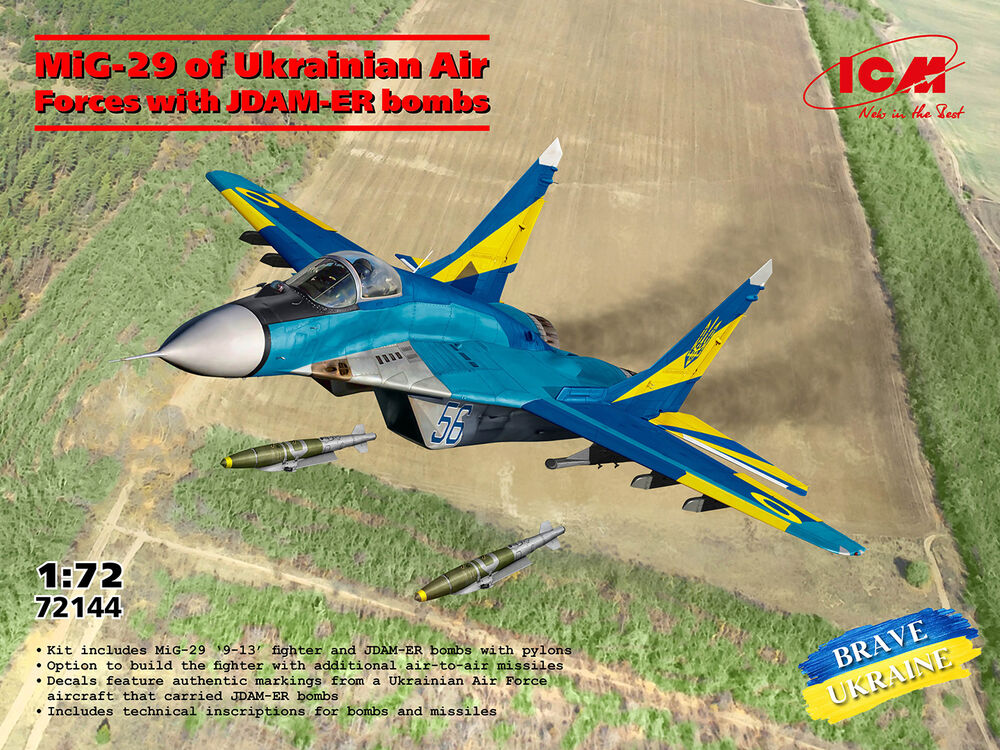 72144 MiG-29 of Ukrainian Air Forces