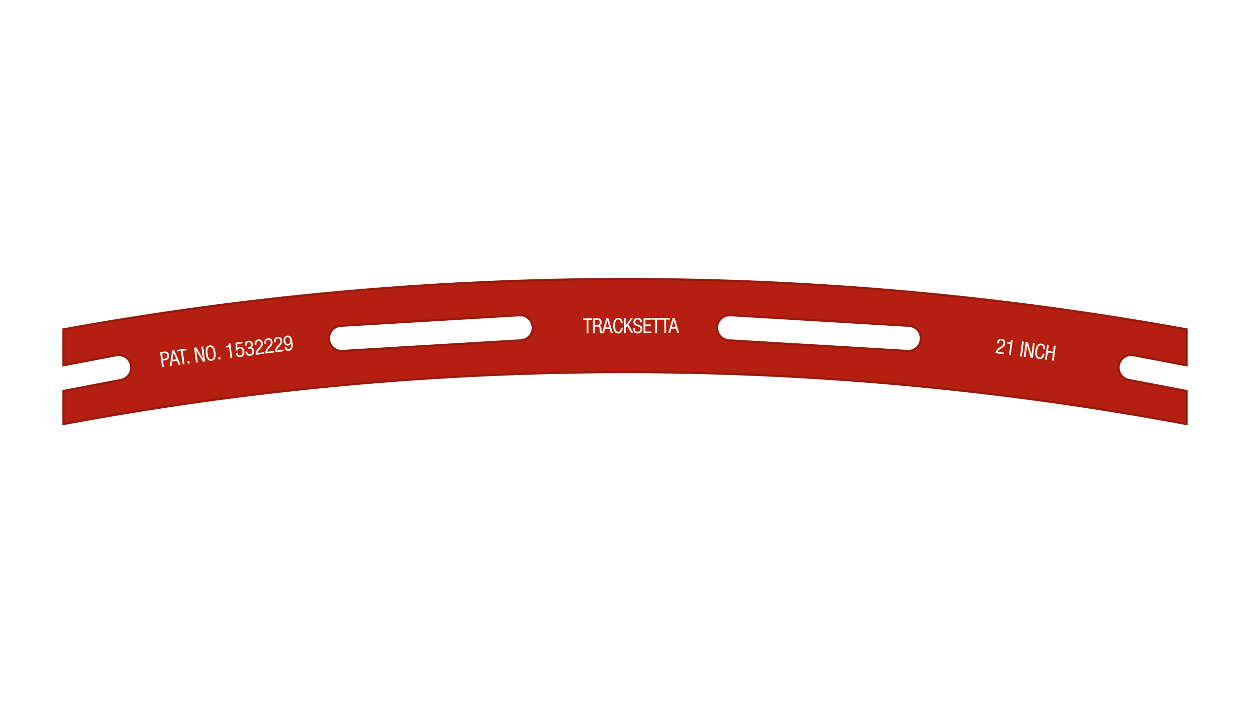 OOT21 Schablone für 534 mm Radius HO