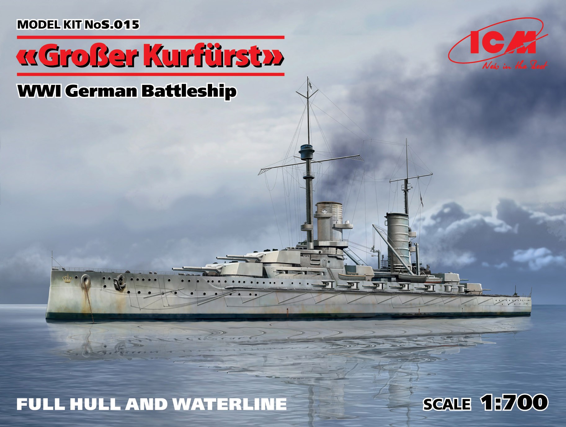S.015 Großer Kurfürst WWI German Battleship