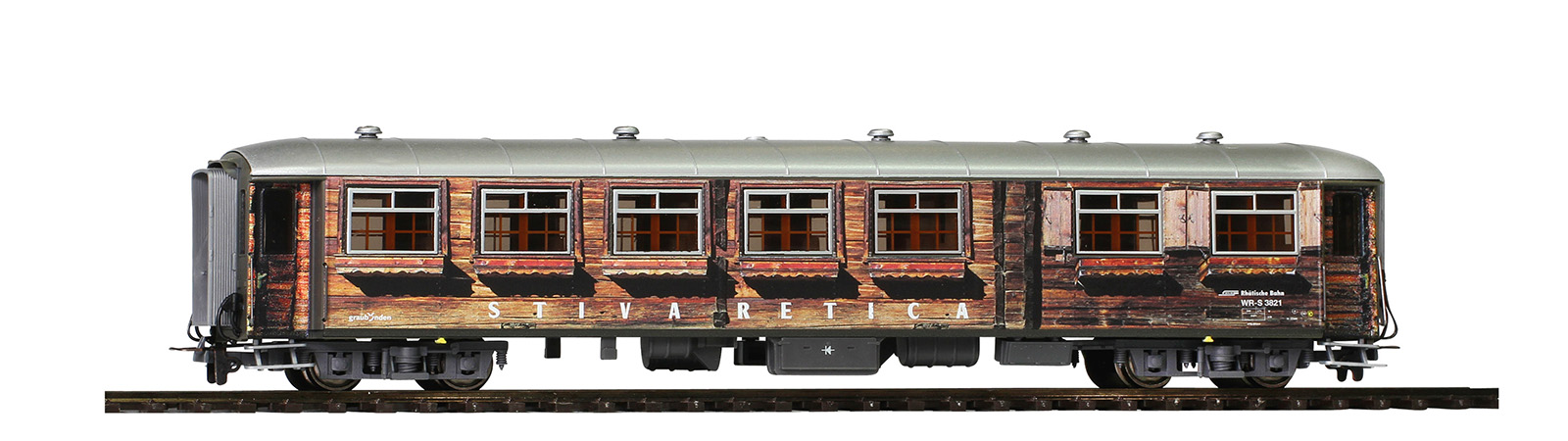Bemo 3262171 RhB Gesellschaftswagen STIVA RETICA Ep.6