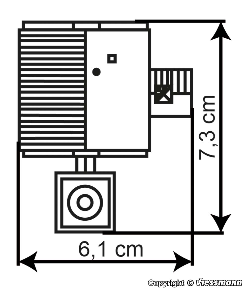 36605 Kesselhaus mit Kamin