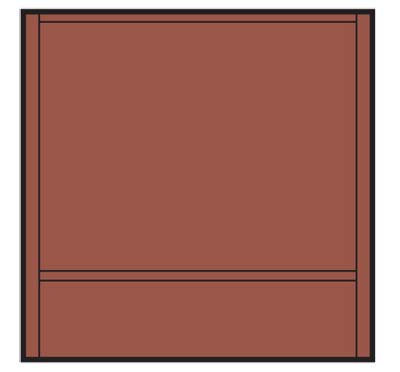 DPM30104 Street/Dock Level Blank Wall, 4 St.