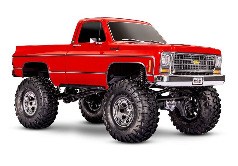 TRX92056-4RED TRX-4 Chevy K10 High-Trail rot 1/10 Cra