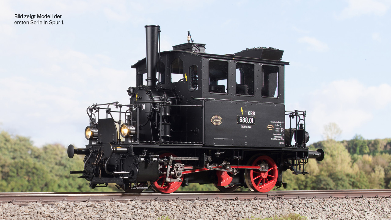 KM1 109838 ÖBB Dampflok BR 688.01 Ep.IIIa
