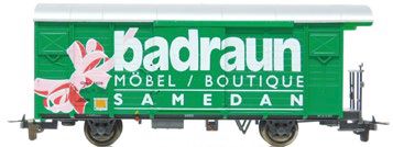 PI9111 RhB Badraun ged. Güterwagen GBK Ep.4/5