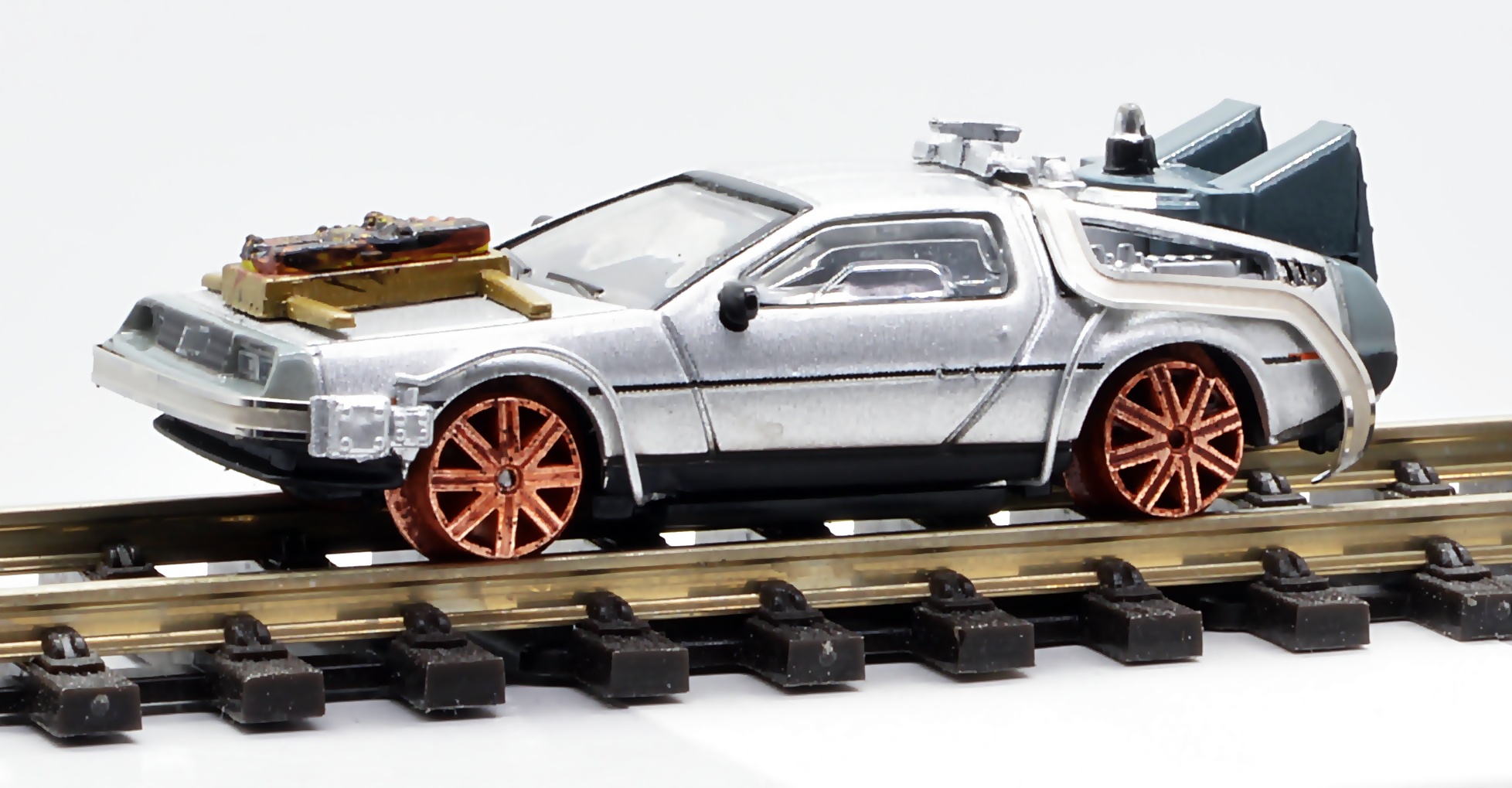 NA88222 DeLorean Zeitmaschine ohne Antrieb