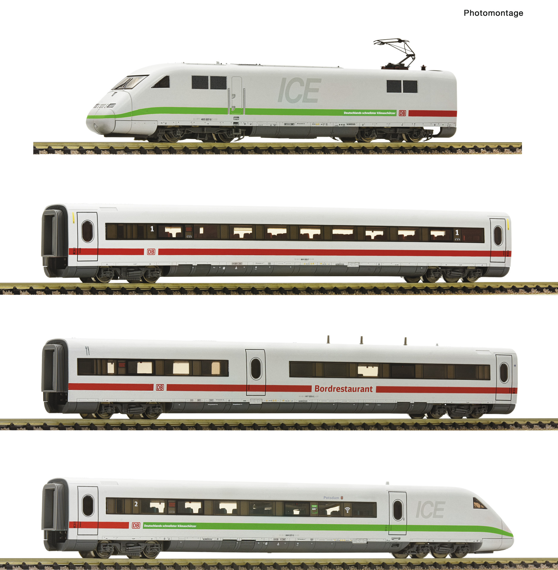 7770003 DBAG ICE 2 Triebzug BR 402 4-tlg. Ep.6