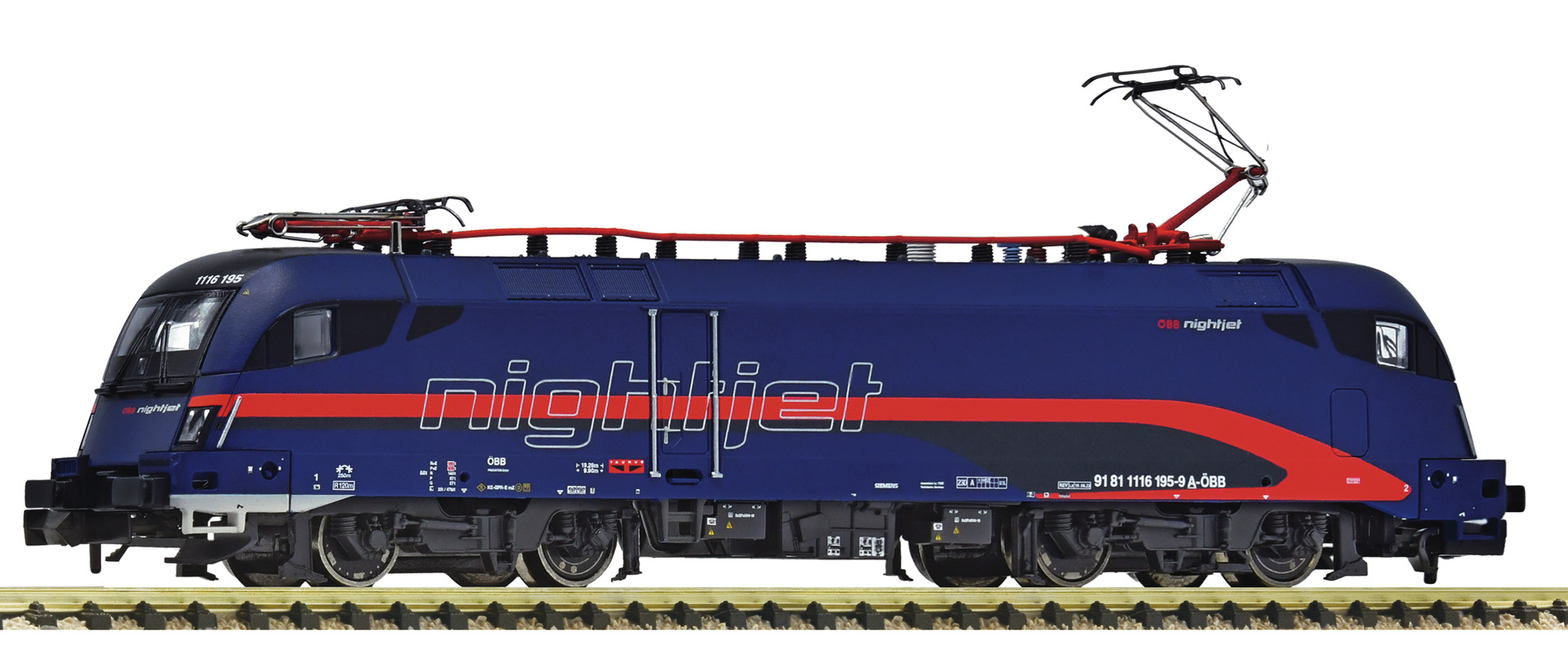 7560039 ÖBB E-Lok 1116 195-9 "Nightjet" Ep.6