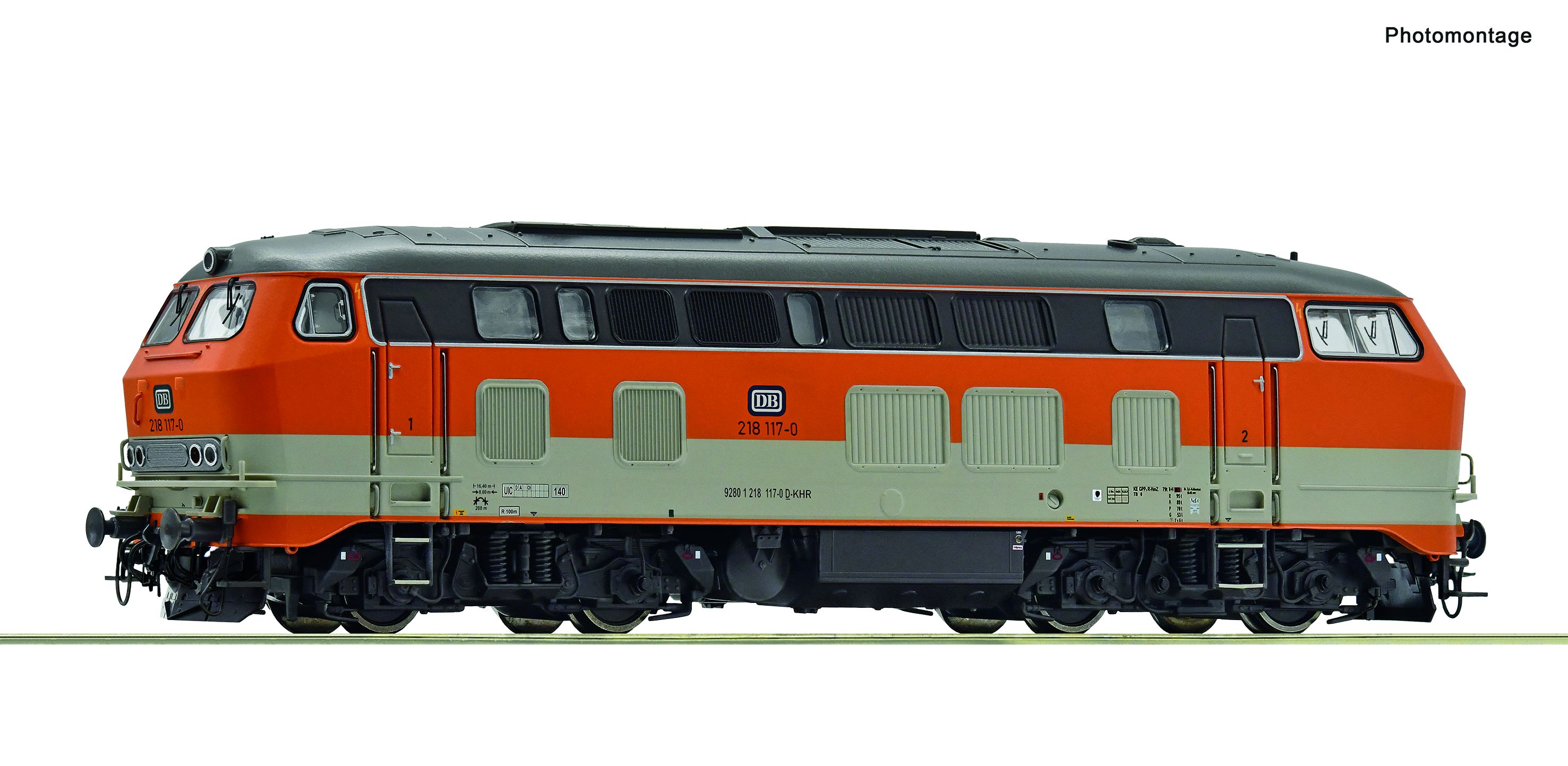 7310052 KHR Diesellok BR 218 117-0 Ep.6