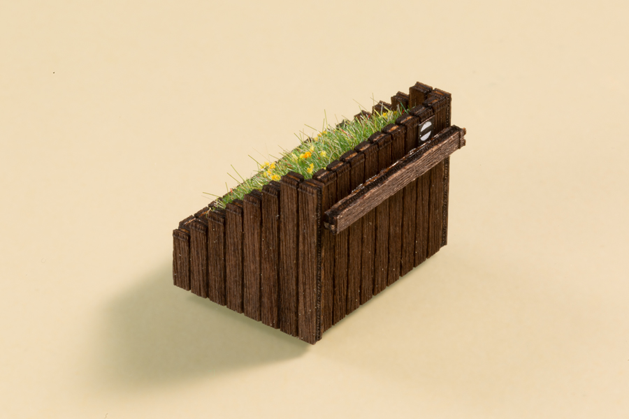 43670 Prellbock Holz